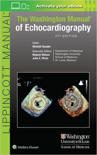 The Washington Manual of Echocardiography 2/E + Ebook