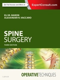 Operative Techniques: Spine Surgery, 3rd Edition 2018