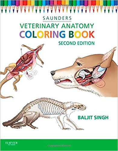 Veterinary Anatomy Coloring Book, 2/E
