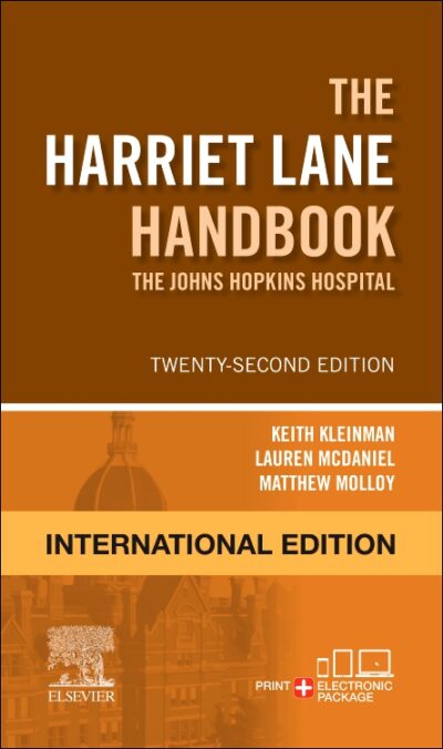 The Harriet Lane Handbook: The Johns Hopkins Hospital (IE) 22/E 2021(國際板，無電子書)
