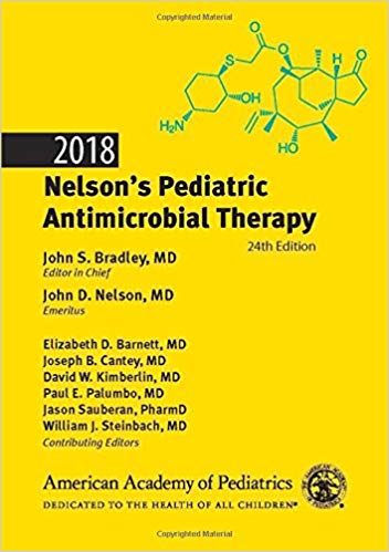 2024 Nelsons Pediatric Antimicrobial Therapy 30/E 2024