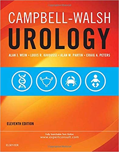 Campbell-Walsh Urology: 4-Volume Set 11/E + Ebook