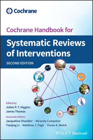 Cochrane Handbook for Systematic Reviews of Interventions, 2nd Edition 2019