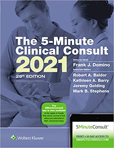 5-Minute Clinical Consult 2021 29/E 2021