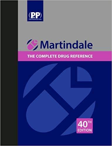 Martindale: The Complete Drug Reference 39/E 2020