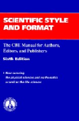Scientific Style and Format(已缺書)