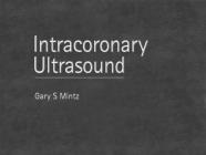 Intracoronary Ultrasound