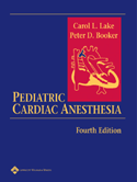 Pediatric Cardiac Anesthesia
