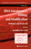 RNA Interference, Editing, and Modification: Methods and Protocols