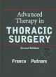 Advanced Therapy in Thoracic Surgery (Book with CD-ROM)