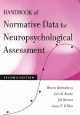 Handbook of Normative Data for Neuropsychological Assessment
