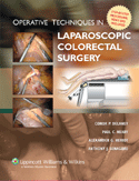 Operative Techniques in Laparoscopic Colorectal Surgery Hardbound Text and DVD
