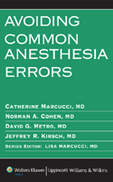 Avoiding Common Anesthesia Errors Softbound(已絕版)