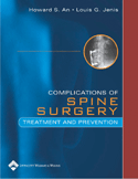 Complications of Spine Surgery Treatment and Prevention Hardbound