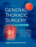 General Thoracic Surgery Hardbound Two-Volume Set Plus Companion Website 7/E 2009
