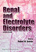 Renal and Electrolyte Disorders Softbound 7/E  2010