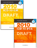 2010 ICD-10-CM, Standard Edition DRAFT (Softbound)+2010 ICD-10-PCS Standard Edition DRAFT (Softbound)