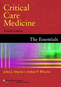 Critical Care Medicine The Essentials Softbound 4/E
