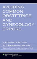 Avoiding Common Obstetrics and Gynecology Errors Softbound
