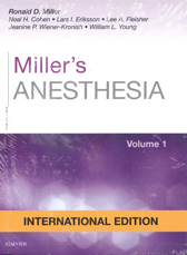 Miller's Anesthesia, 2-Volume Set, 8th Edition 2015(IE)(國際版無電子書)