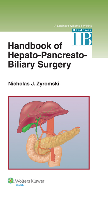 Handbook of Hepato-Pancreato-Biliary Surgery 2015