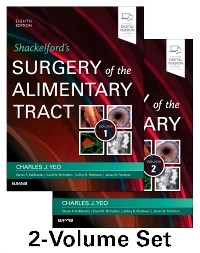Shackelford's Surgery of the Alimentary Tract, 2 Volume Set,  8th Edition 2019