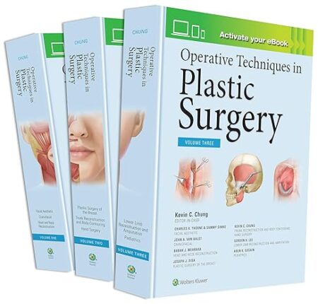 Operative Techniques in Plastic Surgery 3 Volumes  2020