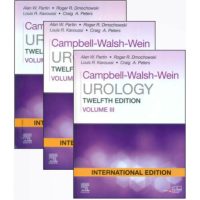 Campbell Walsh Wein Urology: 3-Volume 12/E International Edition(國際版，無電子書)  2021