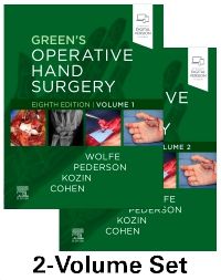 Green's Operative Hand Surgery: 2-Volume Set 8/E 2022