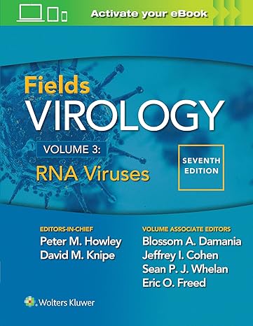 Fields Virology Vol.3 : RNA Viruses 7/E 2023