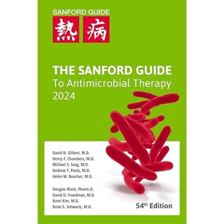 (熱病)The Sanford Guide to Antimicrobial Therapy 2024 (Pocket Edition)