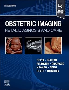 Obstetric Imaging: Fetal Diagnosis and Care 3rd Edition