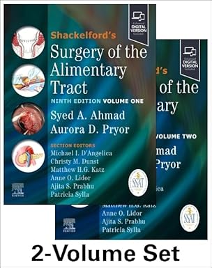 Shackelford's Surgery of the Alimentary Tract, 2 Volume Set 9th Edition