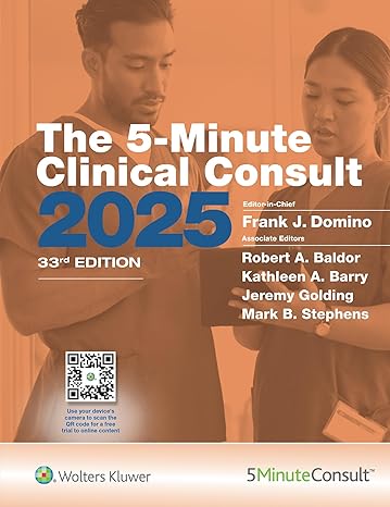 The 5-Minute Clinical Consult 33/E 2025