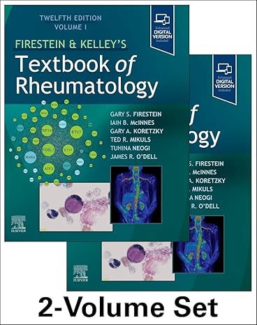Firestein & Kelleys Textbook of Rheumatology, 2-Volume Set 12/E 2025